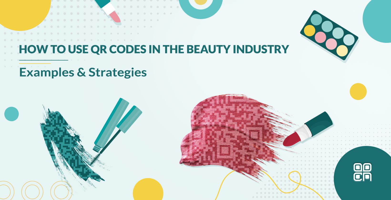 QR code in beauty industry