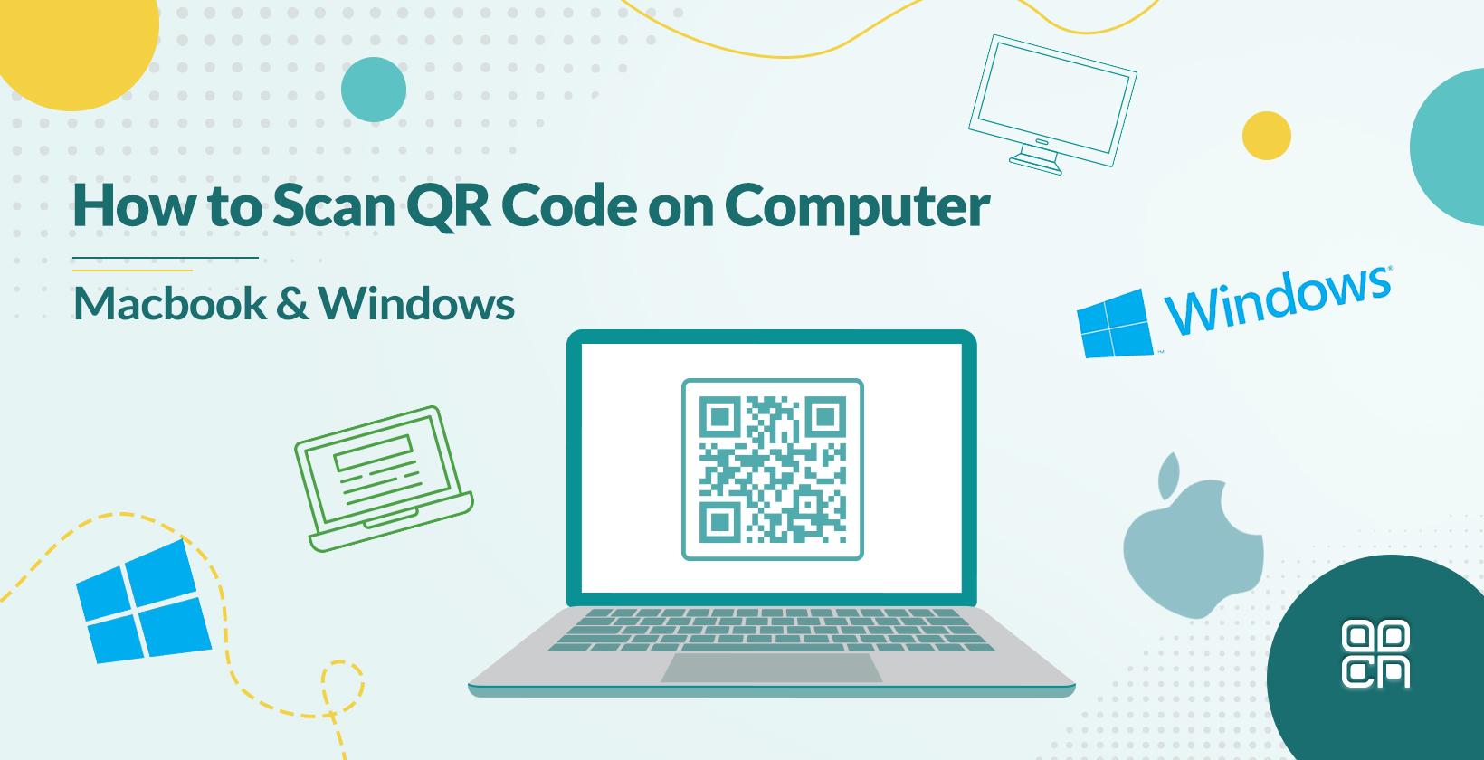 Scan QR code on Computer