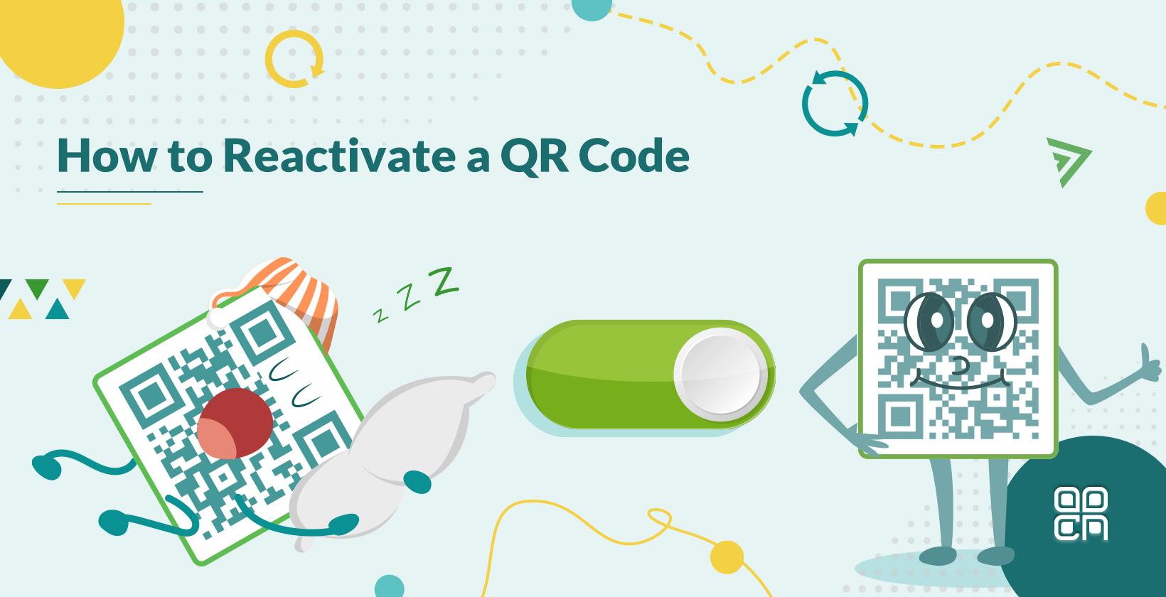 Reactivate QR code