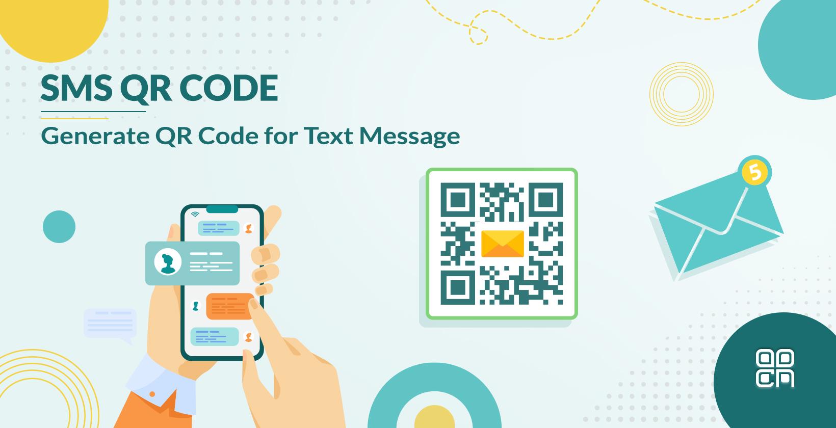 QR code for SMS