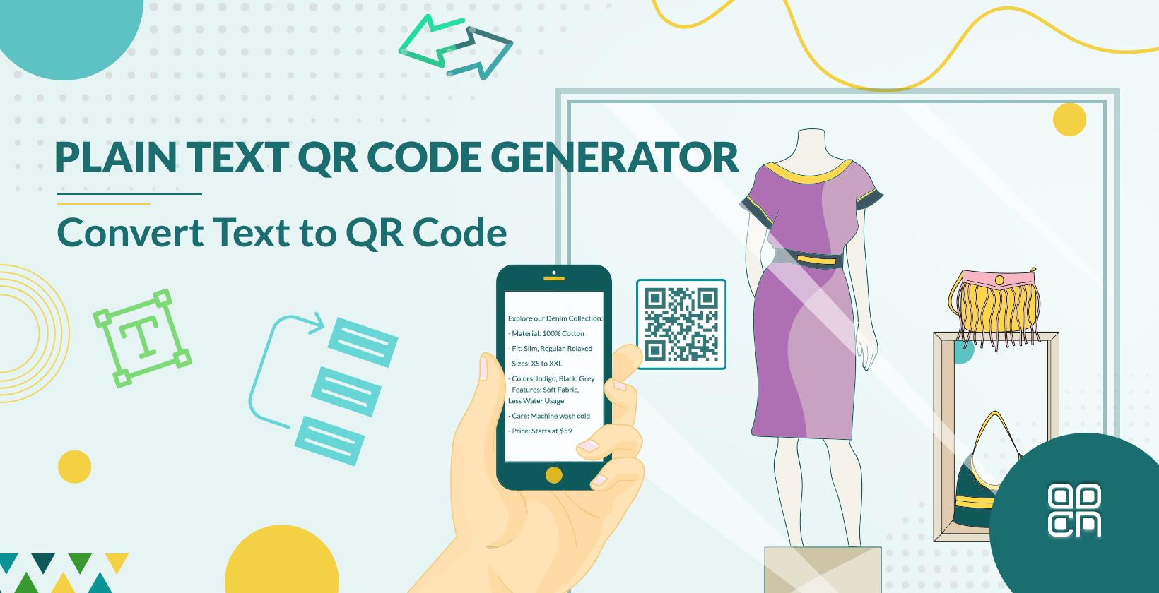 QR Code for Text