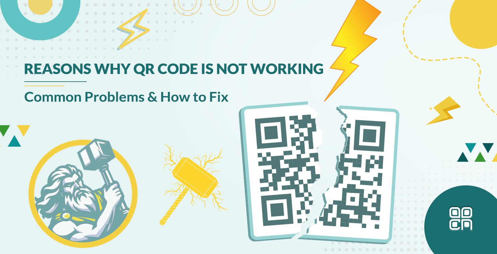QR code doesn't work