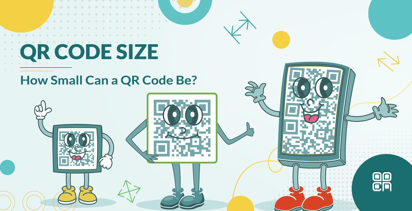 QR code size