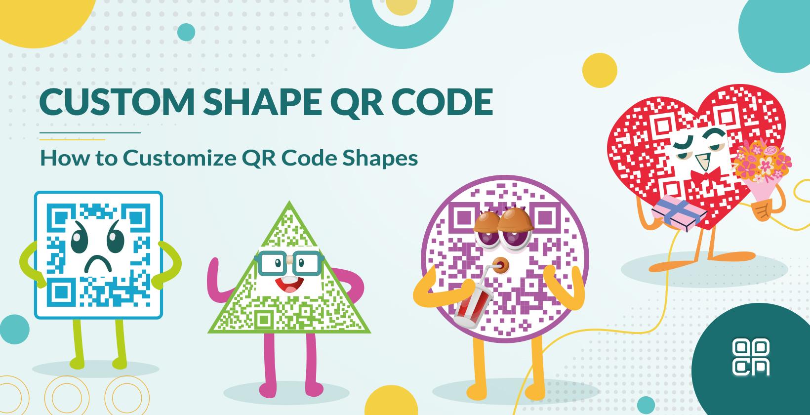 Custom Shape QR codes