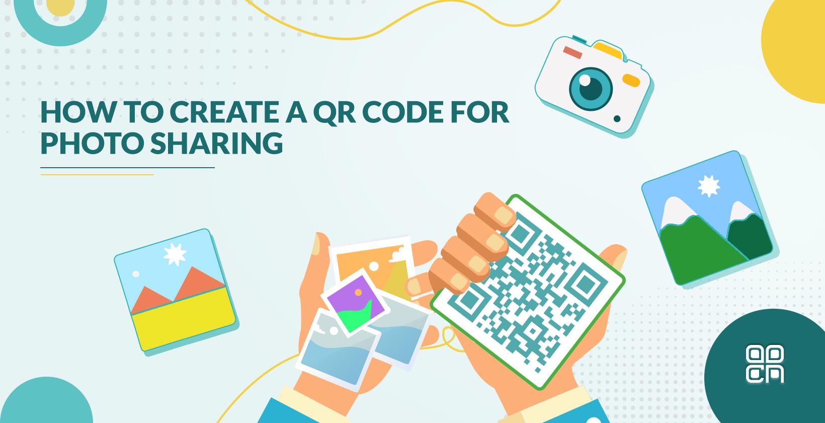 QR code for Photo Sharing