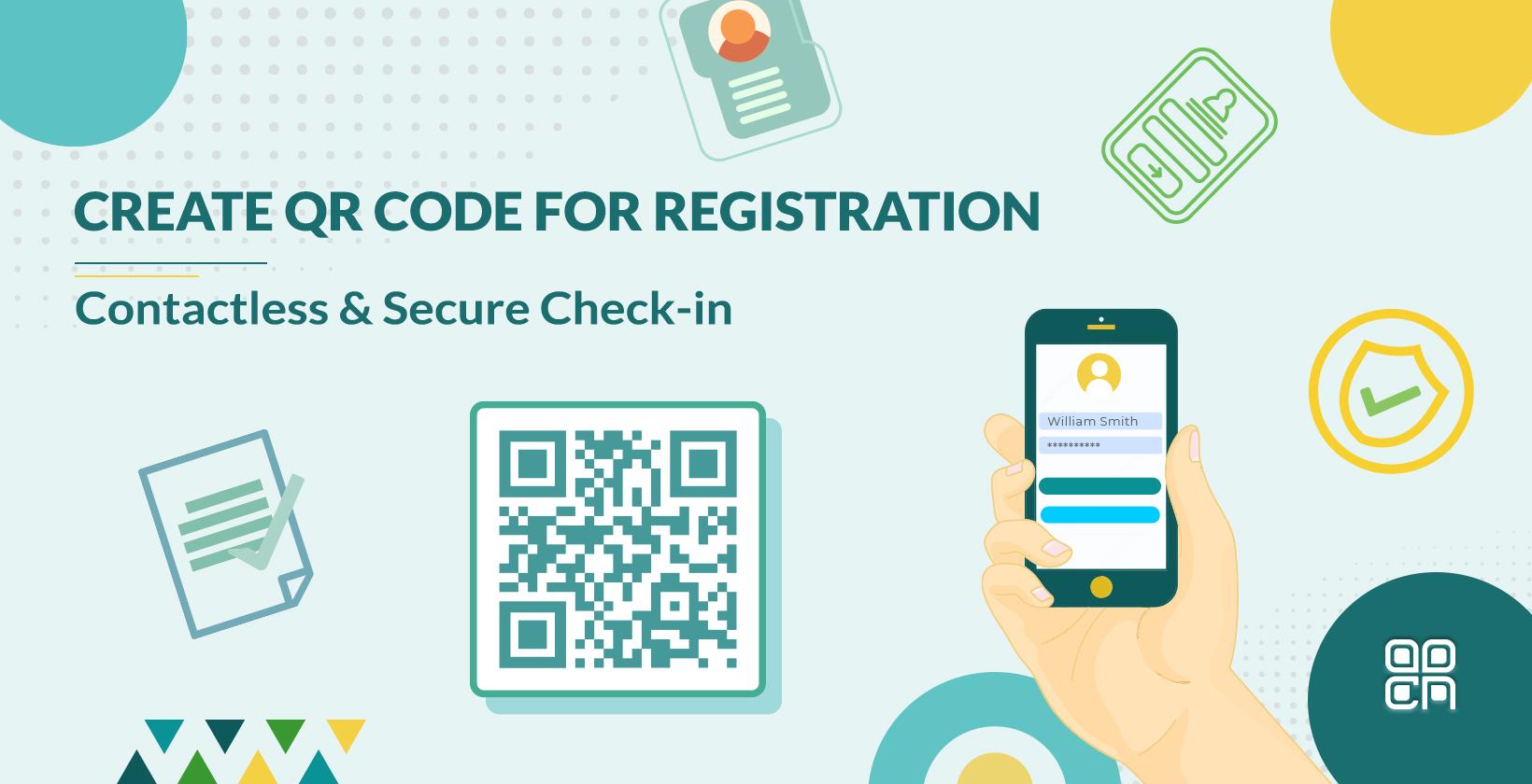 QR code for Registration