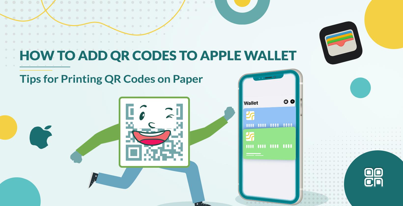 QR code for Apple Pay