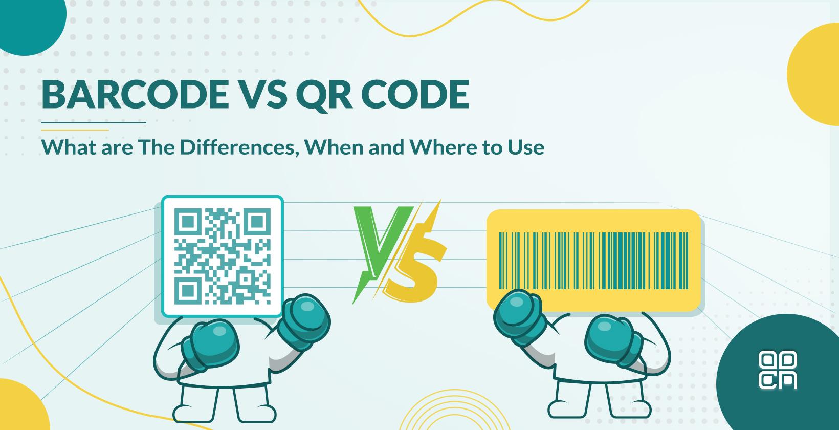 QR Code vs Barcode